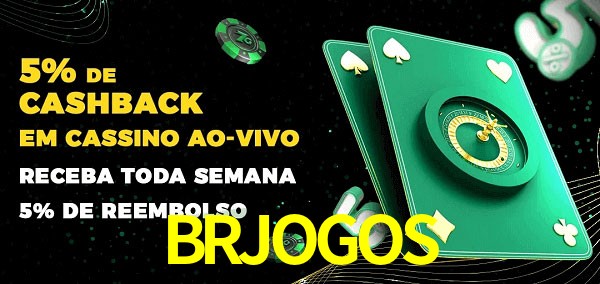 Promoções do cassino ao Vivo BRJOGOS